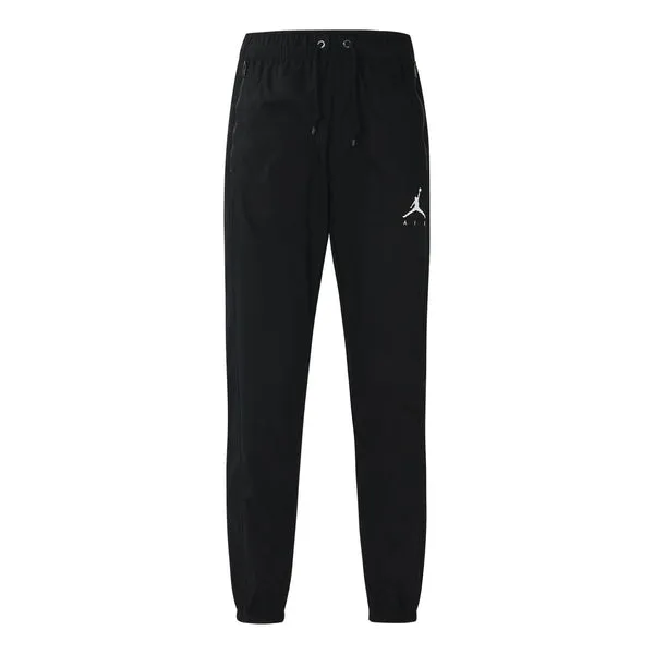 Air Jordan Jumpman Woven Casual Bundle Feet Sports Pants Black