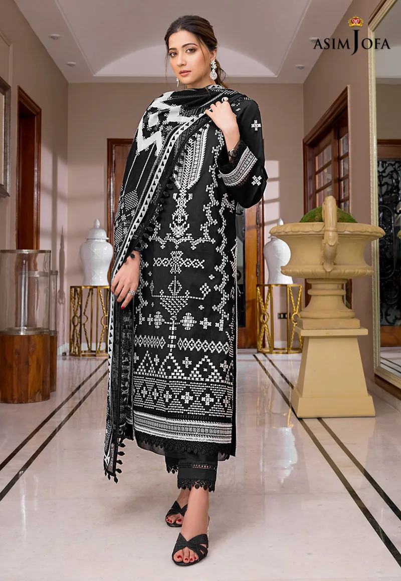 AJAE-06 EMBROIDERED CAMBRIC 3 PCS