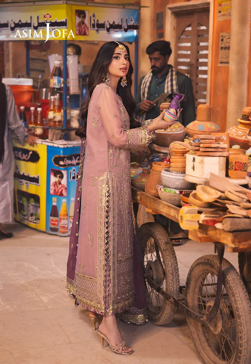 Asim Jofa Chamkeeli Festive Formals – AJKK-04 Embroidered Chiffon