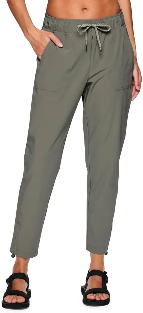 Avalanche Women's Woven Ankle Pant Breathable Quick Drying Outdoors Hiking Pant with Pockets