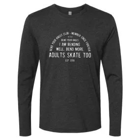 Bend Your Knees Club Long Sleeve Crew
