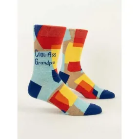 Blue Q Men's Crew Socks | Cool-Ass Grandpa