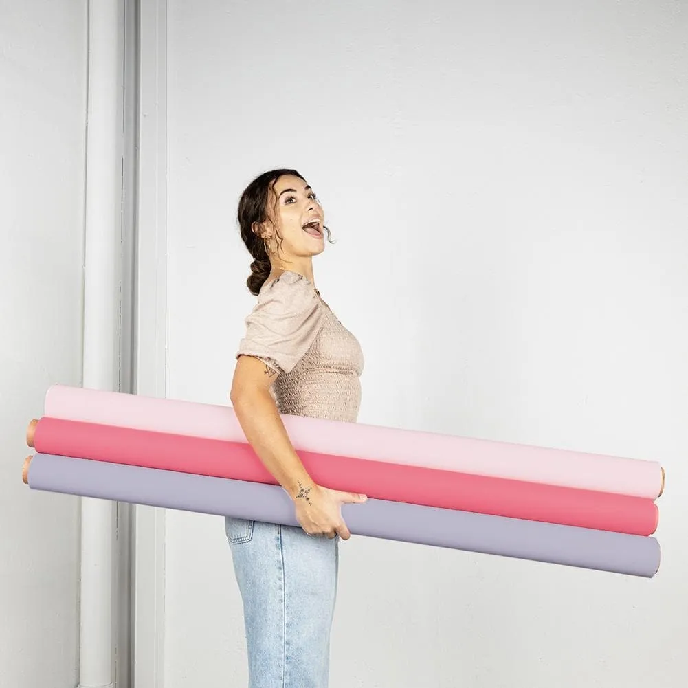 'Cotton Candy' Collection Half Width  Photography Studio Paper Backdrop Set (1.36 x 10M)