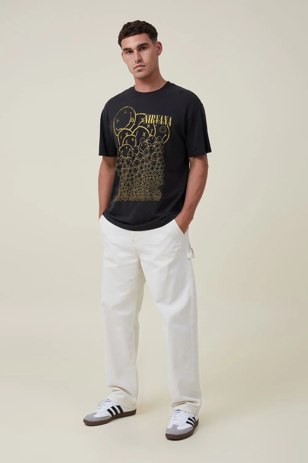 Cotton On Premium Relaxed Musical T-Shirt