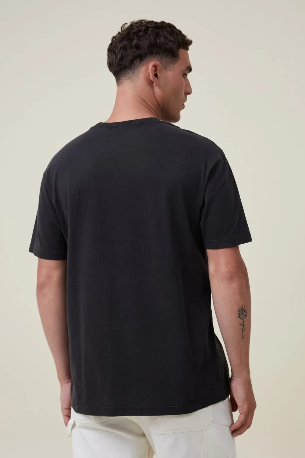 Cotton On Premium Relaxed Musical T-Shirt