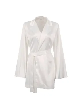Fashionable White Suit Camisole Suit