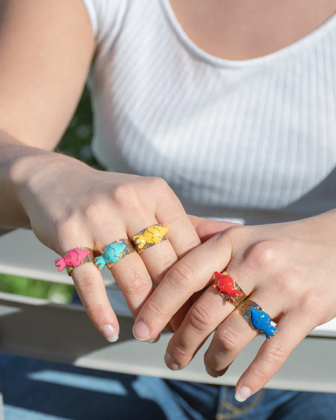 Gino Fish Adjustable Ring