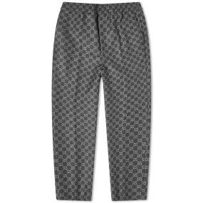 Gucci Gg Jacquard trousers, dark gray