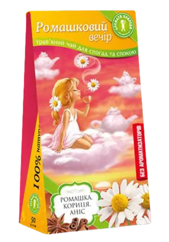 Herbal tea Camomile evening 30g