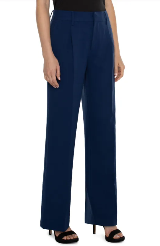 Hi-Rise Pleated Trouser 32in