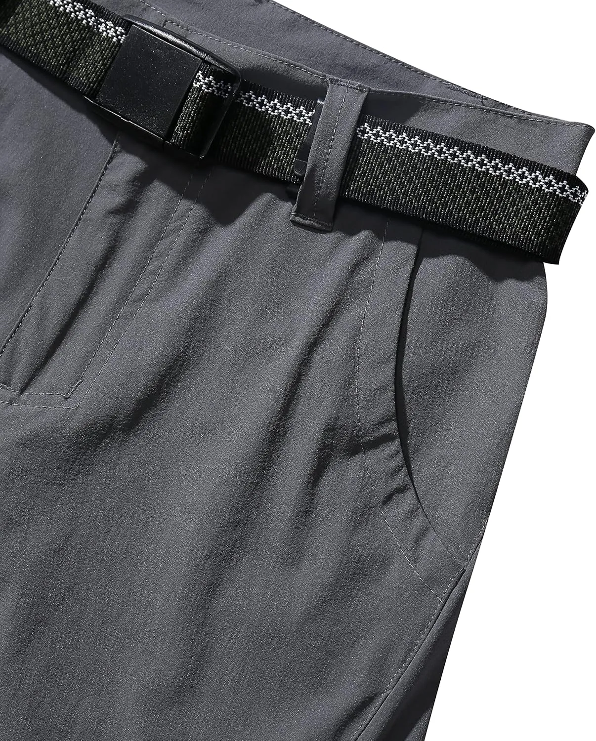 Kids Cargo Hiking Pants Boys Girls Youth Casual Lightweight Quick Dry Waterproof Outdoor Scout Uniform Pants