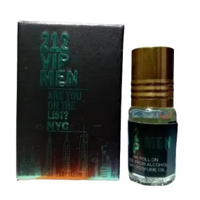 King Perfume 212 VIP Men 3ml/6ml Attar