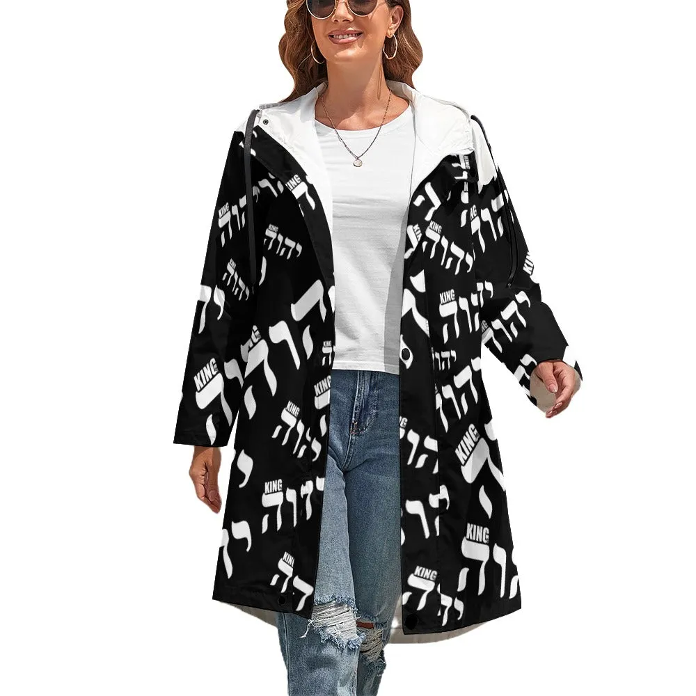 King YAHWEH Luxe II Women's Full Length Trench Coat