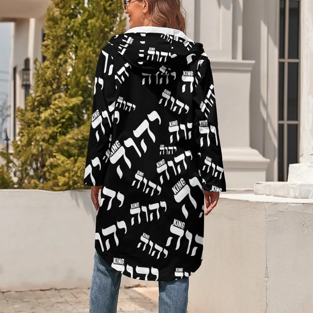 King YAHWEH Luxe II Women's Full Length Trench Coat
