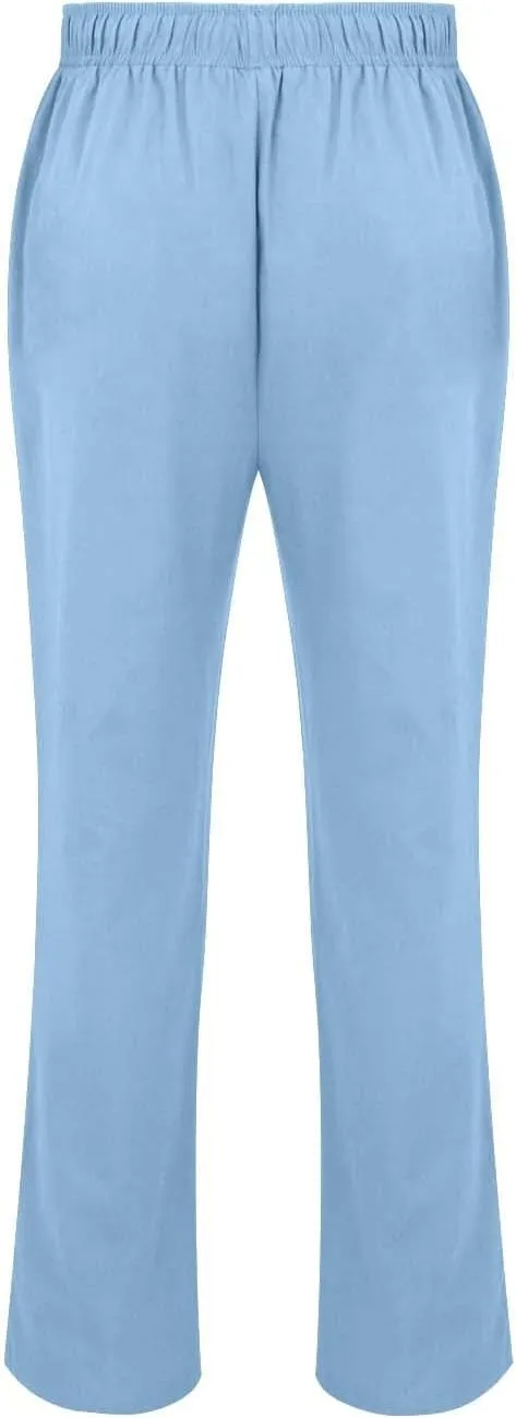 Mens 2024 Fashion Cotton and Linen Trousers Daily Lightweight Drawstring Straight Leg Pants Summer Quick Drying Combat Pants