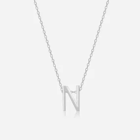 Noble N Initial Necklace