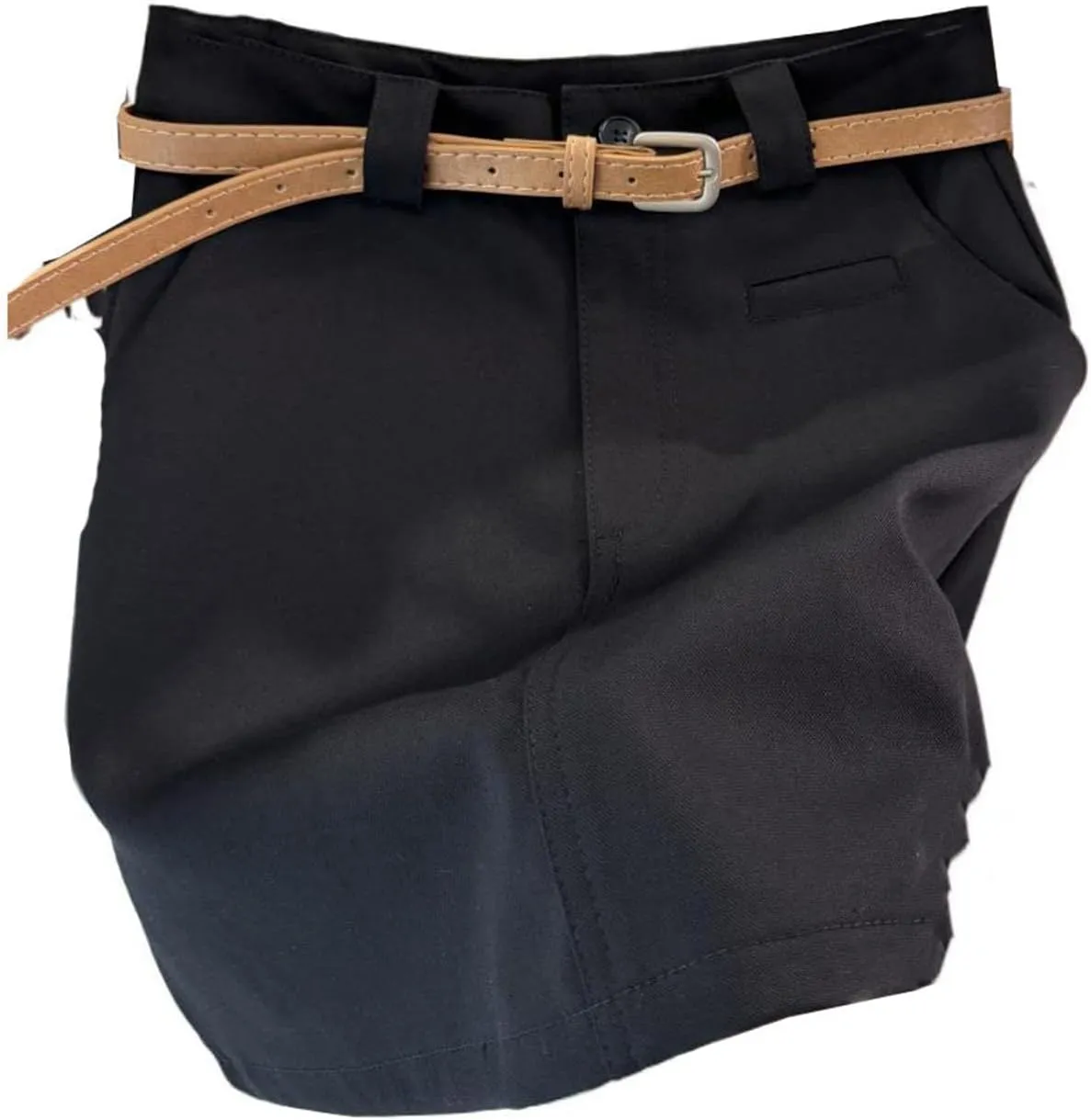 Pleated Satin Midi Skirt for Women, Autumn Winter Evening