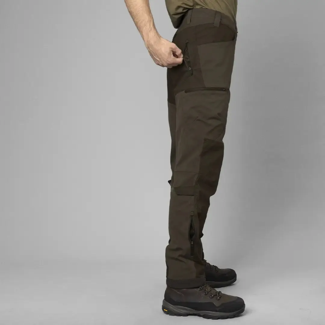 Ragnar Trousers - Slate Brown/Willow Green by Harkila