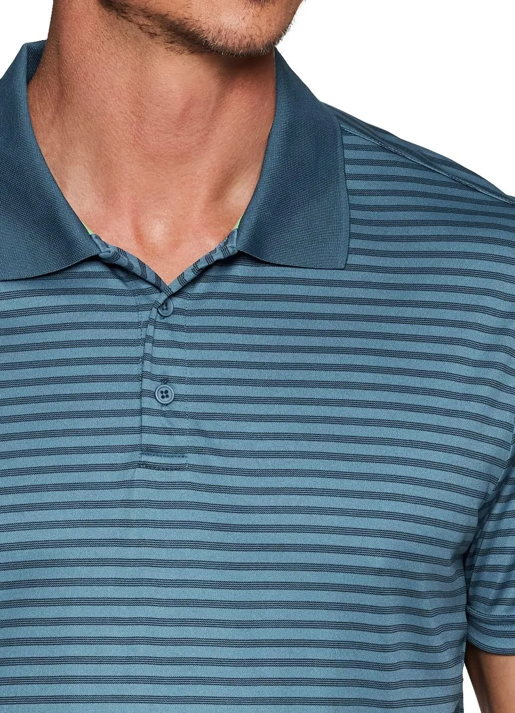RBX Active Men's Golf Shirt, Short Sleeve Quick Drying Performance Polo Shirt