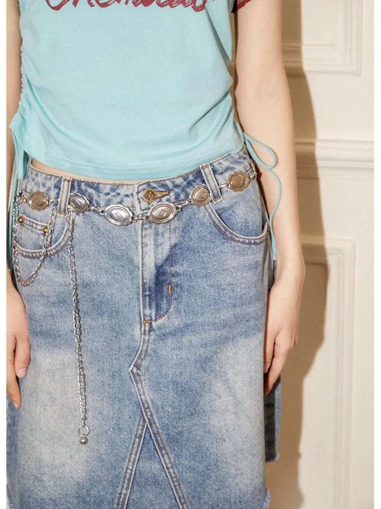 Simple Basic A-line Half-body Skirt【s0000008860】
