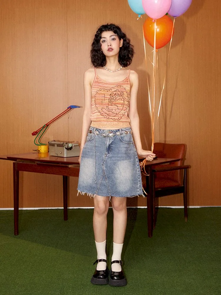 Simple Basic A-line Half-body Skirt【s0000008860】