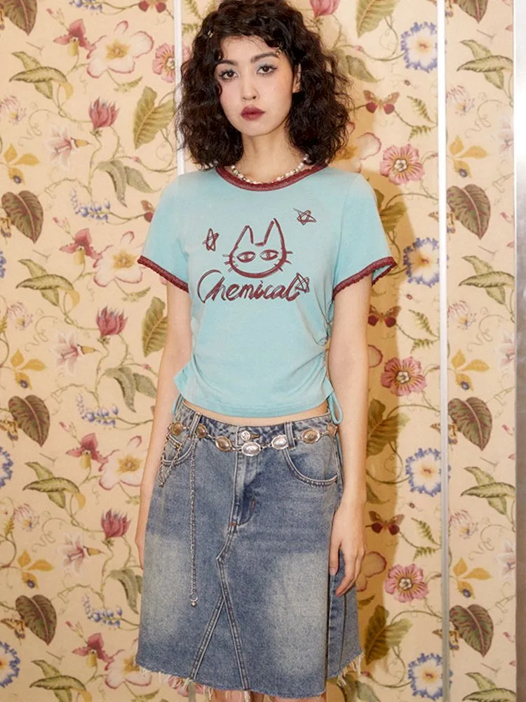 Simple Basic A-line Half-body Skirt【s0000008860】