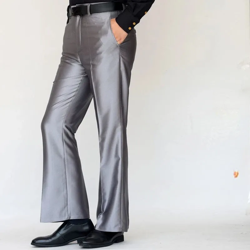 Wiaoferllas  -  Office Suit Pants Dress Spring Men Formal Ice Silk Stretched Non-ironing Spring Autumn Slim Fit Business Formal Trousers A36